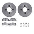 Dynamic Friction Co 6312-72015, Rotors with 3000 Series Ceramic Brake Pads includes Hardware 6312-72015